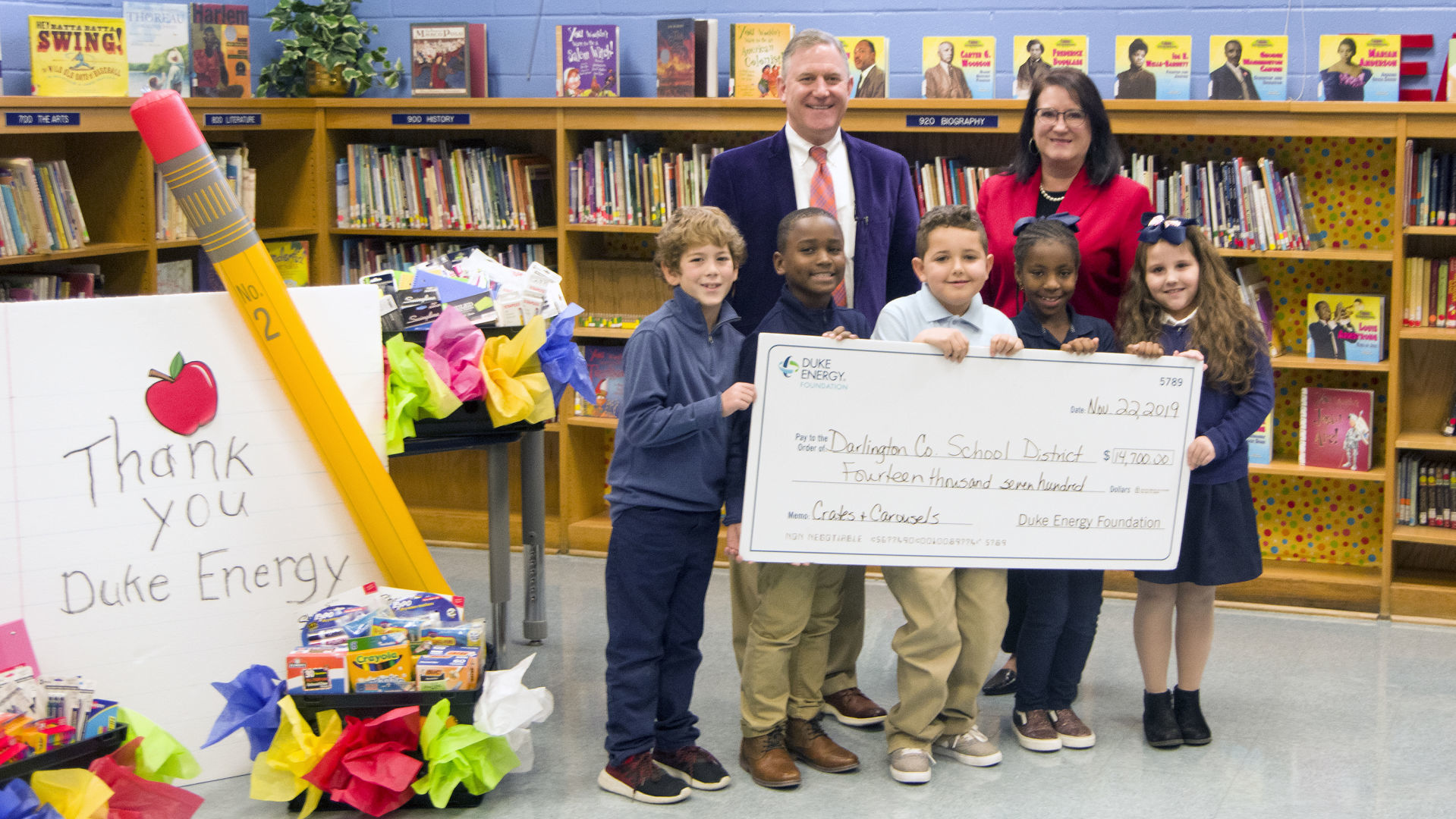 Duke Energy Donation